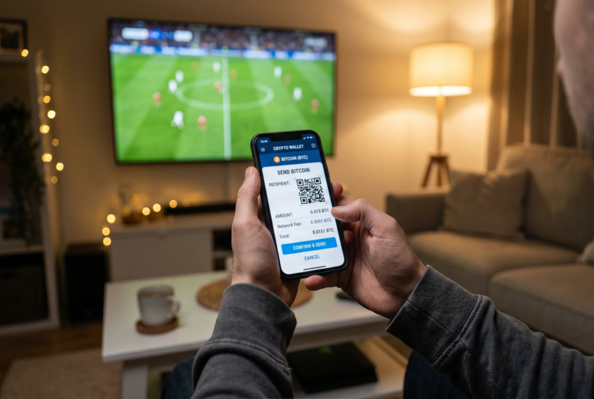 Bitcoiniga spordile panustamise protsess samm-sammult
